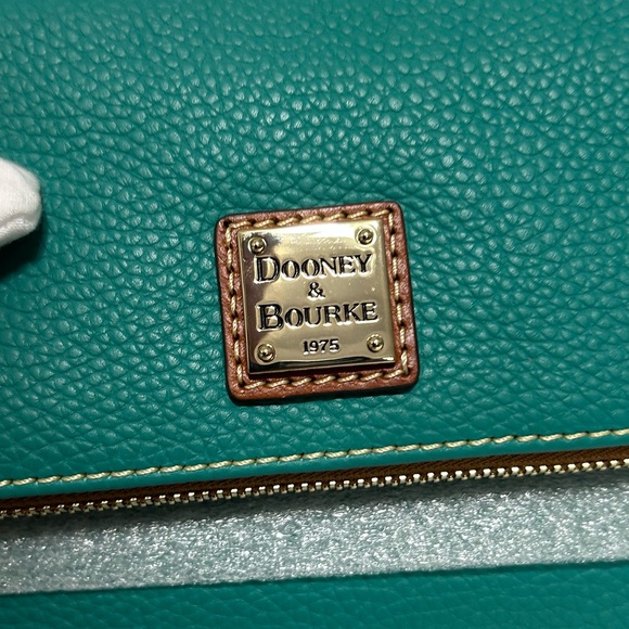 Dooney & Bourke Fold‎ Over Crossbody with Gold Hardware